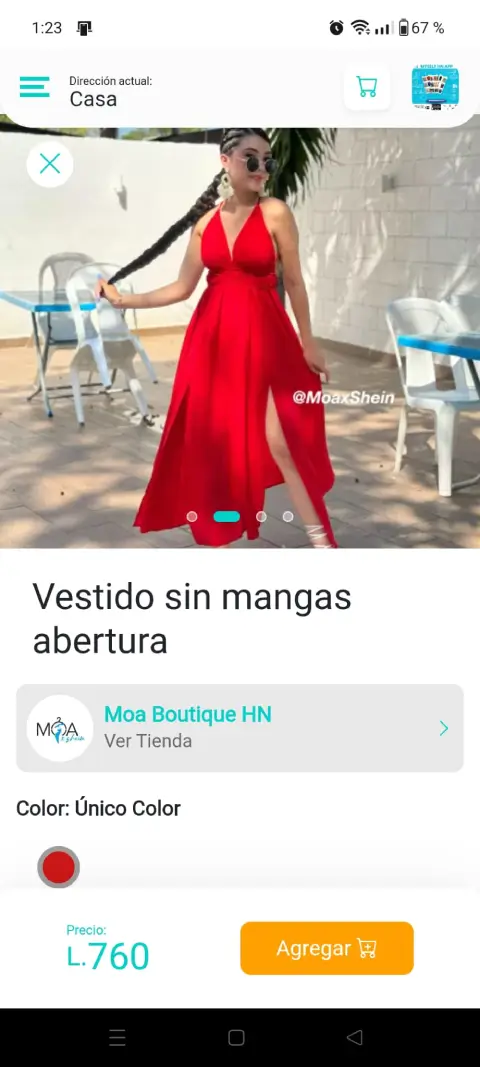App MySelf HN - Explora categorías de moda y tendencias